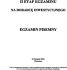 II etap Egzaminu na Doradcę Inwestycyjnego 26.11.2006 (listopad 2006)