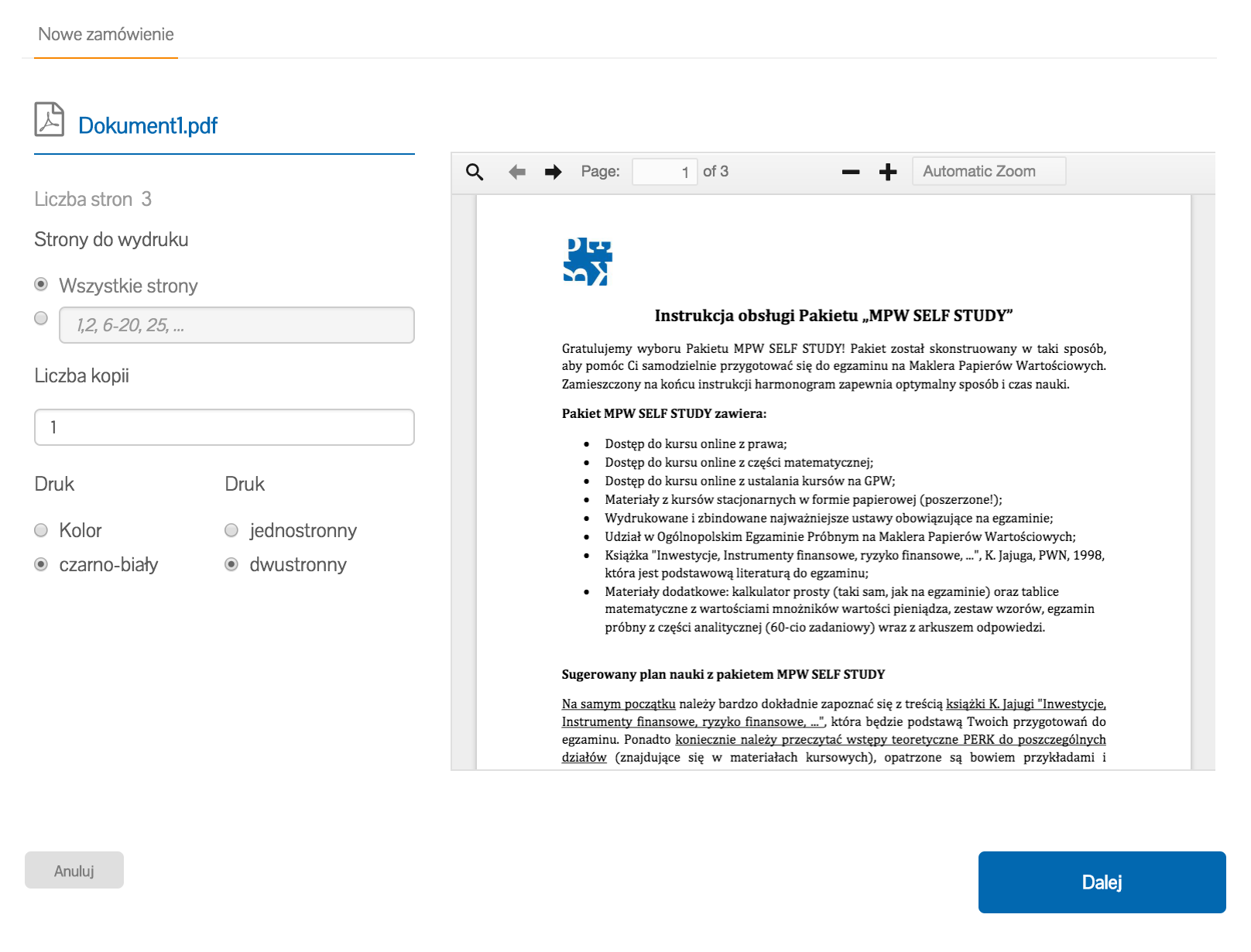 Ksero druk online PERKprints